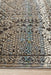 Juhayna Blue & Black Faded Transitional Coin Contemporary Rug, Rugs, Ozark Home 