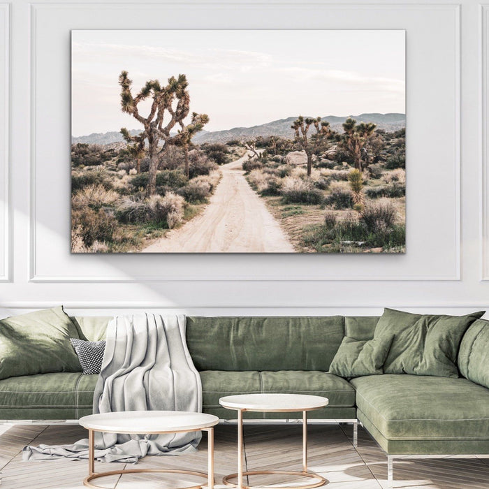 Joshua Tree - Desert Photographic Print With Cactus