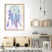Dreamcatcher in Rainbow - Art Print, Wall Art, Ozark Home 