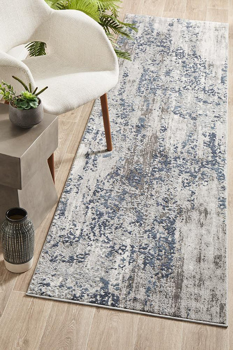 Karaburun Grey Faded Transitional Abstract Contemporary Rug, Rugs, Ozark Home 