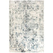 Karaburun White Faded Transitional Abstract Contemporary Rug, Rugs, Ozark Home 