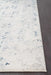 Karaburun White Faded Transitional Abstract Contemporary Rug, Rugs, Ozark Home 