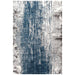 Karaburun Blue Faded Transitional River Contemporary Rug, Rugs, Ozark Home 