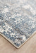 Karaburun White & Blue Faded Transitional Contemporary Runner Rug, Rugs, Ozark Home 