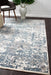 Karaburun White & Blue Faded Transitional Contemporary Rug, Rugs, Ozark Home 