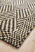 Korba Natural & Black Tribal Check Pattern Handwoven Jute Rug, Rugs, Ozark Home 