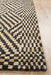 Korba Natural & Black Tribal Check Pattern Handwoven Jute Rug, Rugs, Ozark Home 