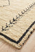 Korba Ivory & Black Tribal Pattern Handwoven Jute Rug, Rugs, Ozark Home 