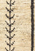 Korba Ivory & Black Tribal Pattern Handwoven Jute Rug, Rugs, Ozark Home 