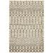 Korba Ivory & Black Tribal Arrow Pattern Handwoven Jute Rug, Rugs, Ozark Home 