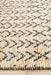 Korba Ivory & Black Tribal Arrow Pattern Handwoven Jute Rug, Rugs, Ozark Home 
