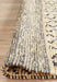 Korba Ivory & Black Tribal Arrow Pattern Handwoven Jute Rug, Rugs, Ozark Home 