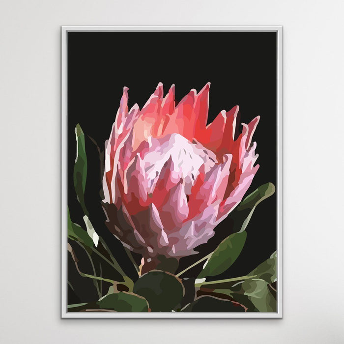 King Of The Blooms - Protea Floral Print on Canvas or Paper