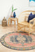 Limonlu Earth Round Tribal Distressed Medallion Vintage Rug, Rugs, Ozark Home 