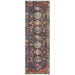 Limonlu Navy Tribal Geometric Aztec Medallion Vintage Runner Rug, Rugs, Ozark Home 