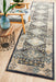 Limonlu Navy Distressed Diamond Motif Vintage Runner Rug, Rugs, Ozark Home 