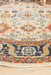 Limonlu Dune Round Distressed Ornamental Floral Motif Vintage Rug, Rugs, Ozark Home 