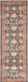 Limonlu Navy Distressed Ornamental Floral Motif Vintage Rug, Rugs, Ozark Home 