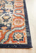 Limonlu Navy Distressed Ornamental Floral Motif Vintage Runner Rug, Rugs, Ozark Home 