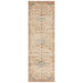 Limonlu Papyrus Distressed Ornamental Floral Motif Vintage Runner Rug, Rugs, Ozark Home 