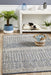 Lakheri Navy & Grey Geometric Abstract Tribal Contemporary Rug, Rugs, Ozark Home 