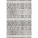 Lakheri Ivory & Black Geometric Abstract Tribal Contemporary Rug, Rugs, Ozark Home 