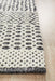 Lakheri Ivory & Black Geometric Abstract Tribal Contemporary Rug, Rugs, Ozark Home 