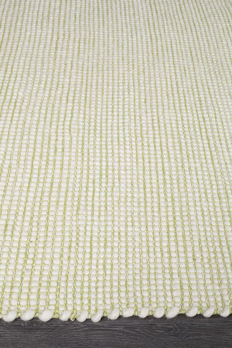 Loha Pistachio Flatwoven Wool Contemporary Rug, Rugs, Ozark Home 