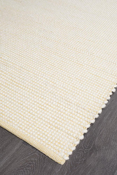 Loha Yellow Flatwoven Wool Contemporary Rug, Rugs, Ozark Home 