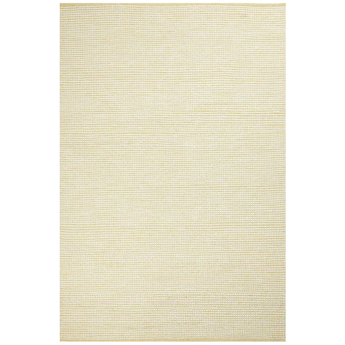 Loha Yellow Flatwoven Wool Contemporary Rug, Rugs, Ozark Home 