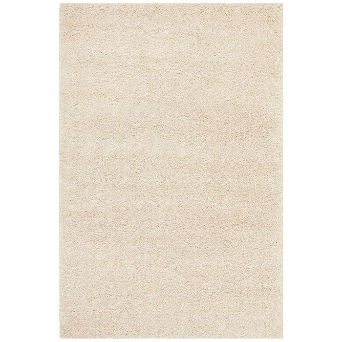 Lacin Cream Soft Shag Rug, Rugs, Ozark Home 