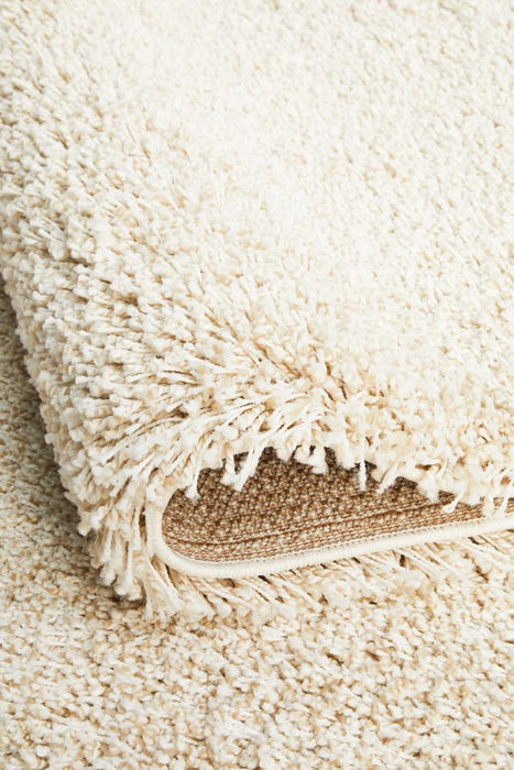 Lacin Cream Soft Shag Rug, Rugs, Ozark Home 