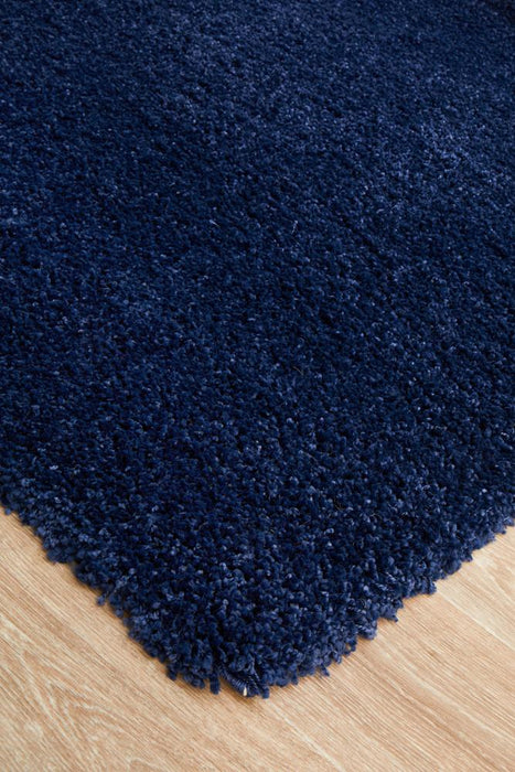 Lacin Denim Soft Shag Rug, Rugs, Ozark Home 