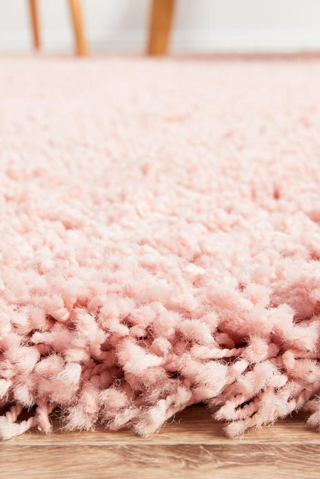 Lacin Pink Soft Shag Rug, Rugs, Ozark Home 