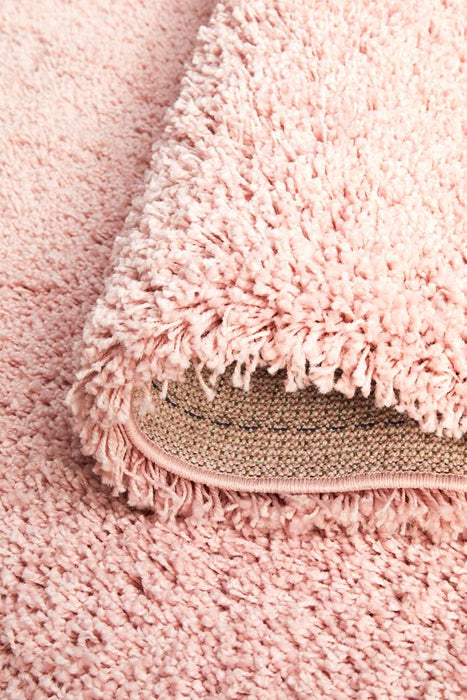 Lacin Pink Soft Shag Rug, Rugs, Ozark Home 