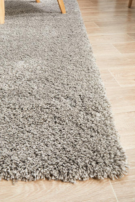 Lacin Silver Soft Shag Rug, Rugs, Ozark Home 