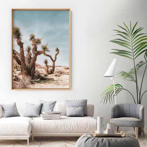 Joshua Trees Desert Landscape I - Art Print, Wall Art, Ozark Home 