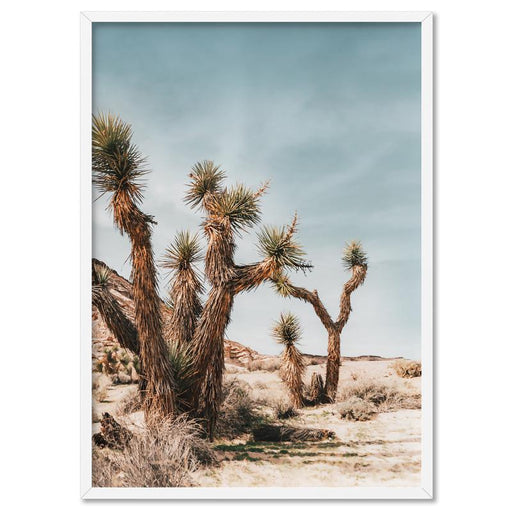 Joshua Trees Desert Landscape I - Art Print, Wall Art, Ozark Home 