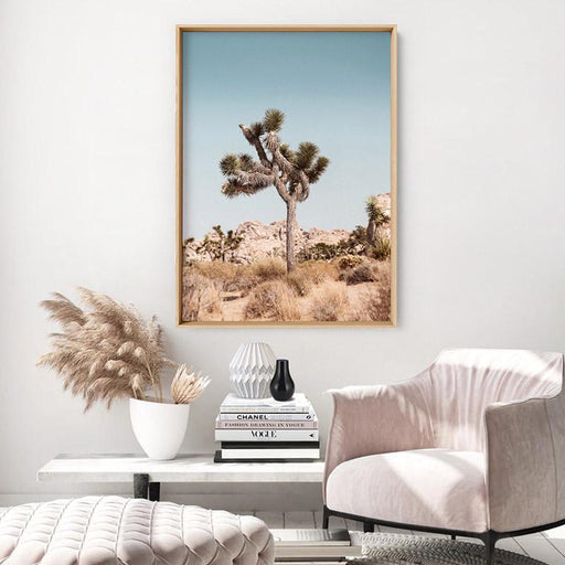 Joshua Tree Desert Landscape II - Art Print, Wall Art, Ozark Home 