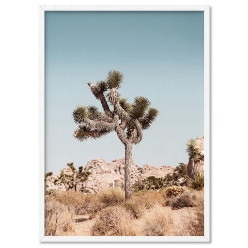 Joshua Tree Desert Landscape II - Art Print, Wall Art, Ozark Home 