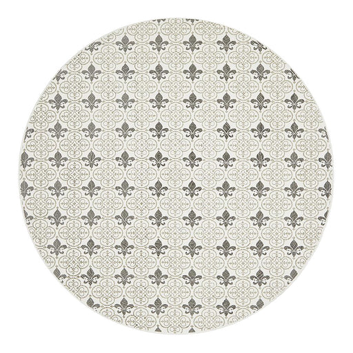 Lunki Silver Round Rug, Rugs, Ozark Home 