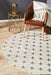 Lunki Silver Round Rug, Rugs, Ozark Home 