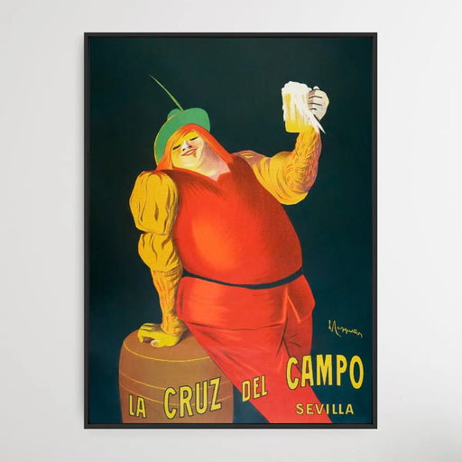 La Cruz del Campo beers (1906) by Leonetto Cappiello, Wall Art, Ozark Home 