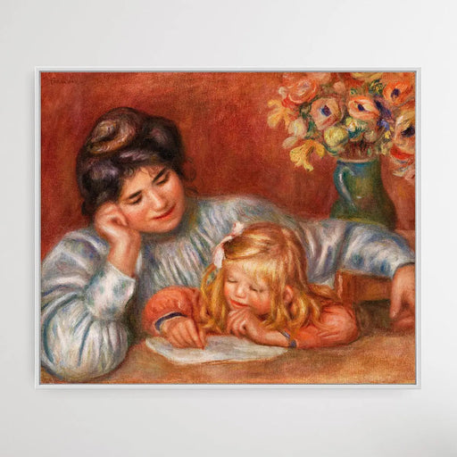 La Lecon d'ecriture (1905) by Pierre-Auguste Renoirv, Wall Art, Ozark Home 