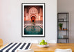 Leopard Loose In Marrakesh - Print of Leopard Next To Moroccan Style Pool, Wall Art, Ozark Home 