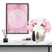 Mandala in Blush - Art Print - Ozark Home