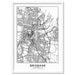 City Maps / BRISBANE - Art Print, Wall Art, Ozark Home 