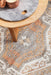 Zardab Grey Transitional Tribal Diamond Contemporary Round Rug, Rugs, Ozark Home 