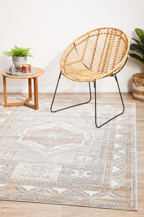 Zardab Grey Transitional Tribal Diamond Contemporary Rug, Rugs, Ozark Home 