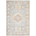 Malatya Grey Stonewashed Aztec Medallion Contemporary Rug, Rugs, Ozark Home 